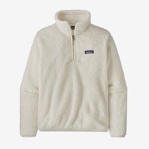 White Fleece Patagonia Jacket